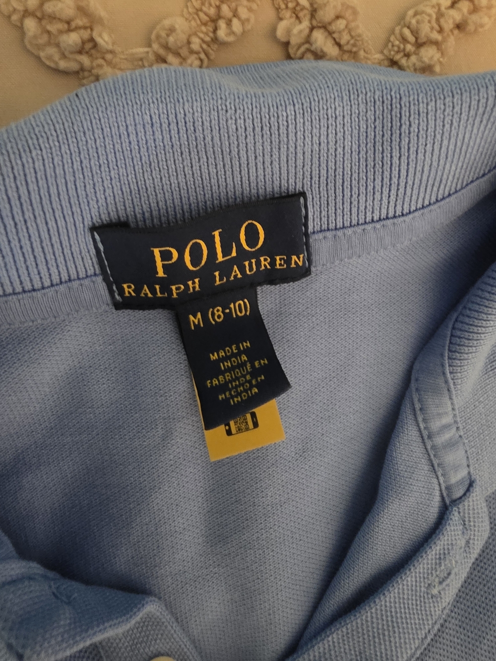 Polo by Ralph Lauren Light Blue Polo Dress-girls Size 8-10